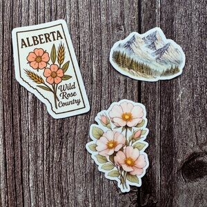 Alberta Sticker Set